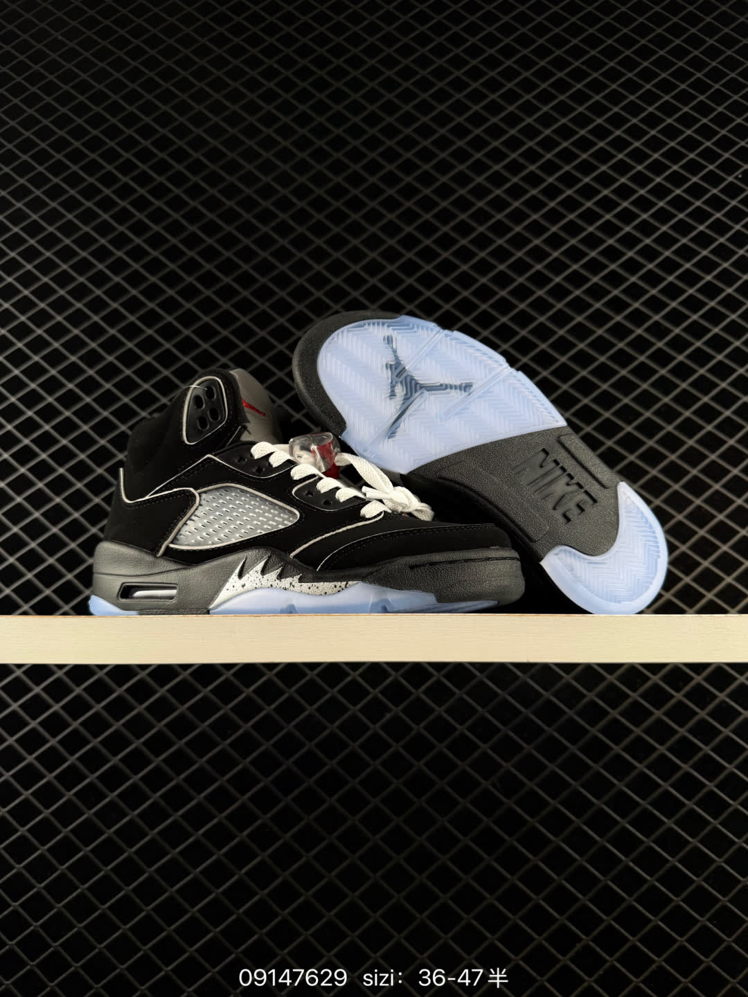 Air Jordan 5 Retro Black University Blue-DD0587-008